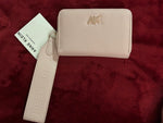 Anne Klein Zipper Mid-Sized Wallet in Pink