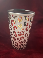 Gold Printed Travel Mug 12 fl oz