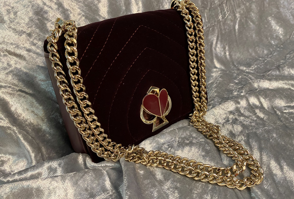 Kate Spade Limited Edition Velvet Bag with Twistlock Rolf International