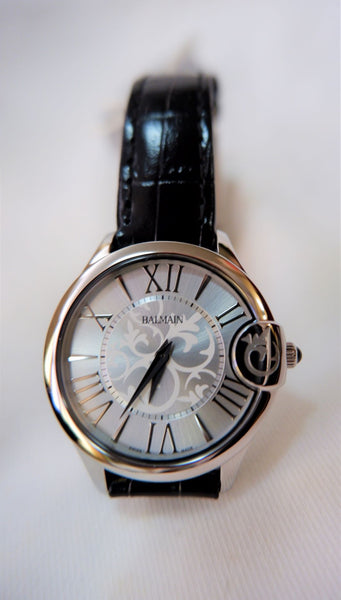 Women's Stainless Steel White Mother of Pearl Dial Watch | World of Watches