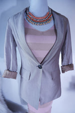 Beige Classic Blazer