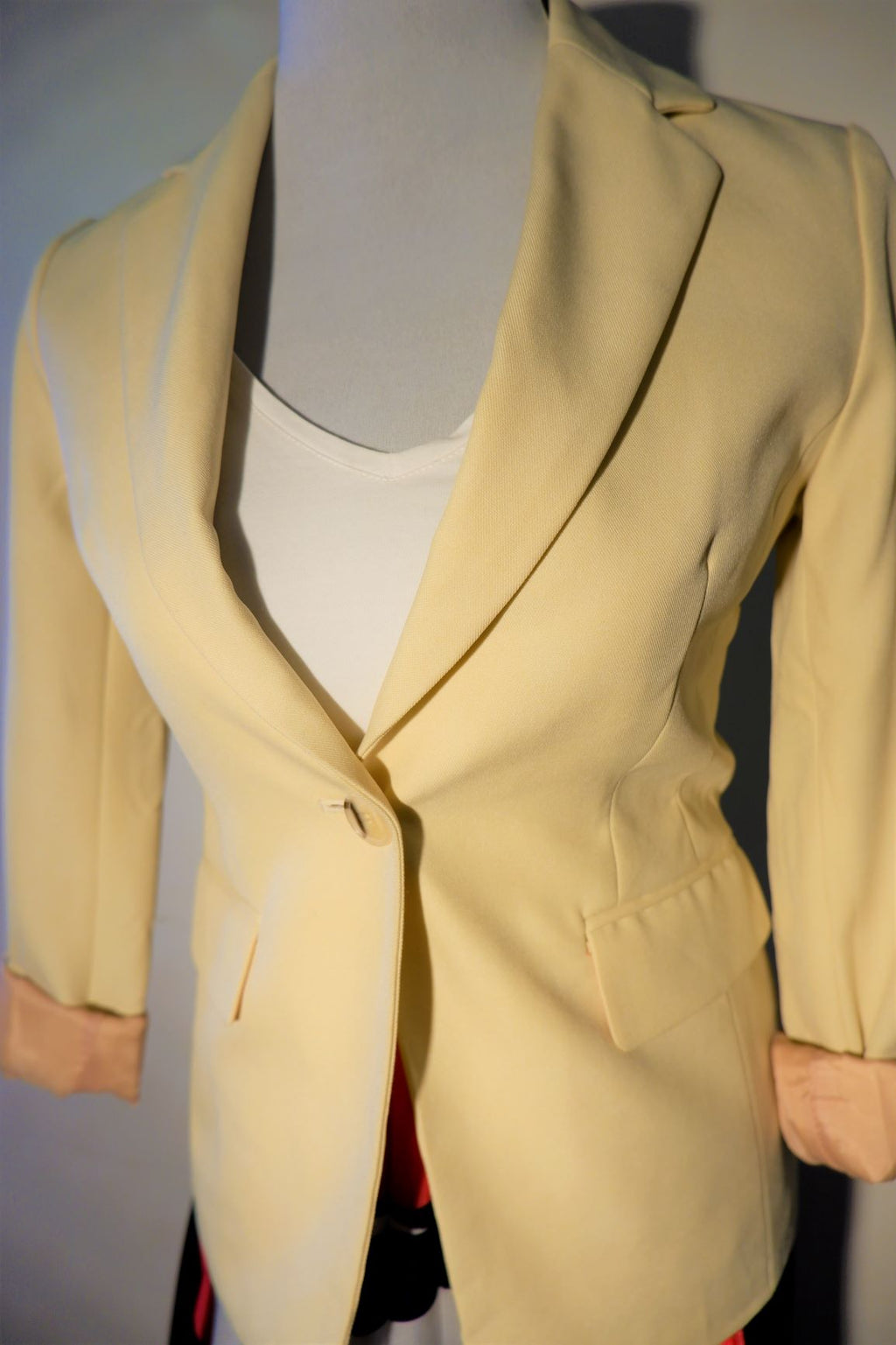 Beige Classic Blazer